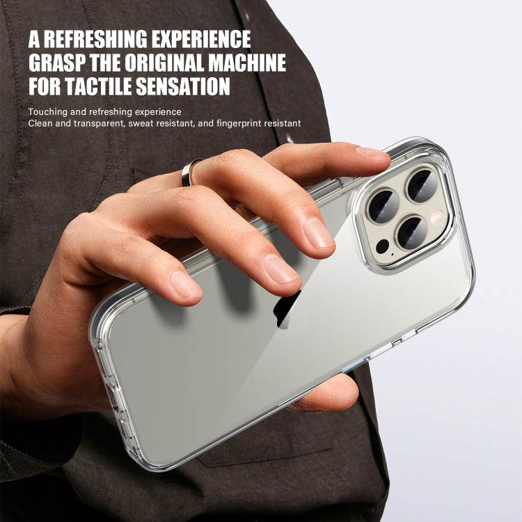 For iPhone 16 TPE Airbag TPU+ PC Full Coverage Phone Case(White) - iPhone 16 Cases by PMC TechLife | Online Shopping South Africa | PMC TechLife | Buy Now Pay Later Mobicred