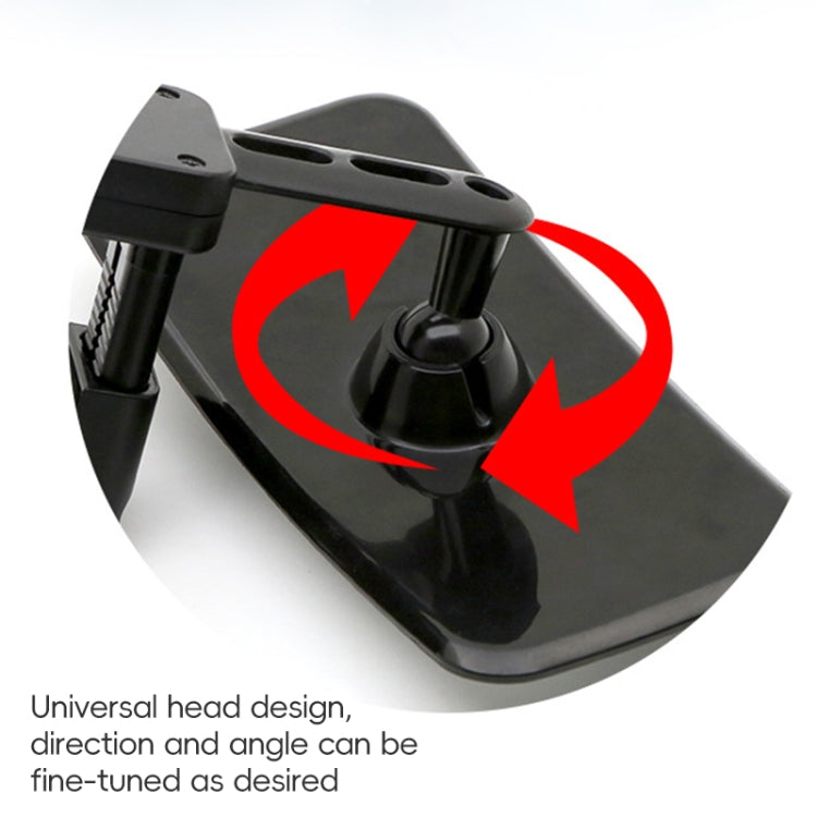 3R-2361 Car Auxiliary Rearview Side Mirror Wide Angle Interior Mirror(Black) - Interior Mirrors by 3R | Online Shopping South Africa | PMc TechLife | Buy Now Pay Later Mobicred