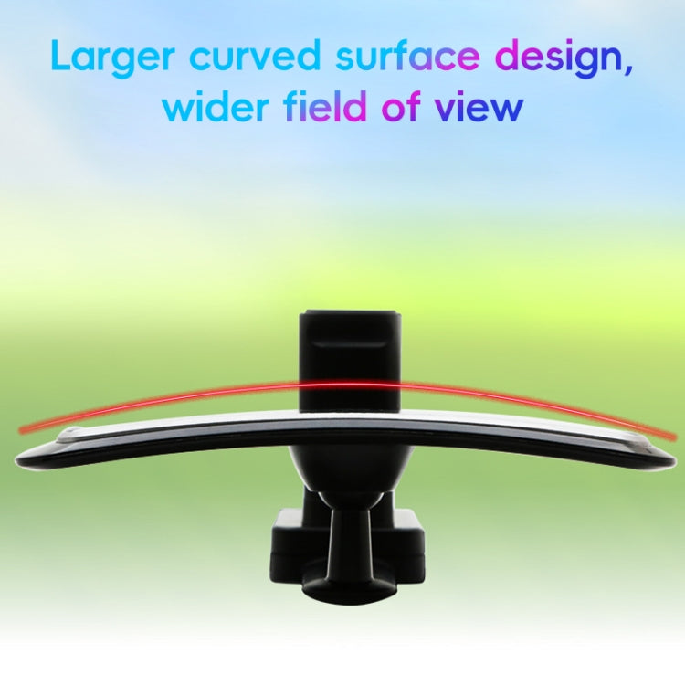 3R-2361 Car Auxiliary Rearview Side Mirror Wide Angle Interior Mirror(Black) - Interior Mirrors by 3R | Online Shopping South Africa | PMc TechLife | Buy Now Pay Later Mobicred