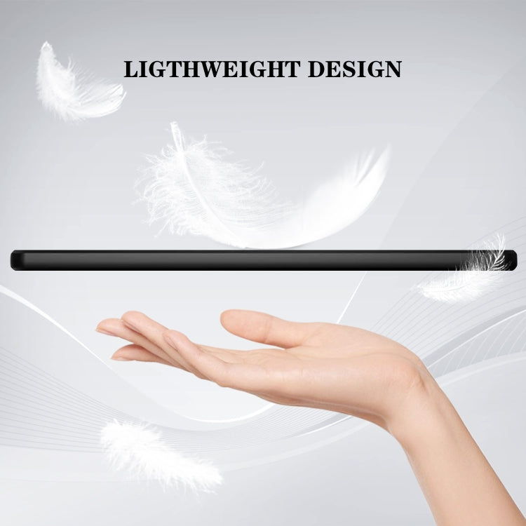 For Lenovo Tab M11 / Xiaoxin Pad 2024 Color Painting Pattern Smart Tablet TPU Case(Golden Rose) - Lenovo by PMC Jewellery | Online Shopping South Africa | PMC Jewellery | Buy Now Pay Later Mobicred