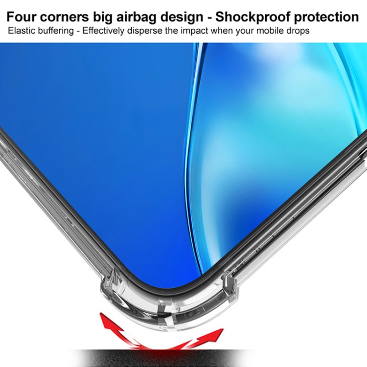For OPPO Reno12 Pro Global IMAK Space Shield PC + TPU Airbag Shockproof Phone Case(Transparent) - OPPO Cases by imak | Online Shopping South Africa | PMC Jewellery | Buy Now Pay Later Mobicred