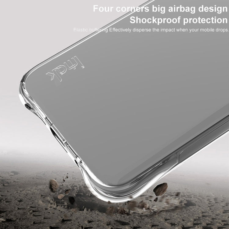 For Nothing CMF Phone 1 imak Shockproof Airbag TPU Phone Case(Matte Black) - Nothing Cases by imak | Online Shopping South Africa | PMC Jewellery | Buy Now Pay Later Mobicred