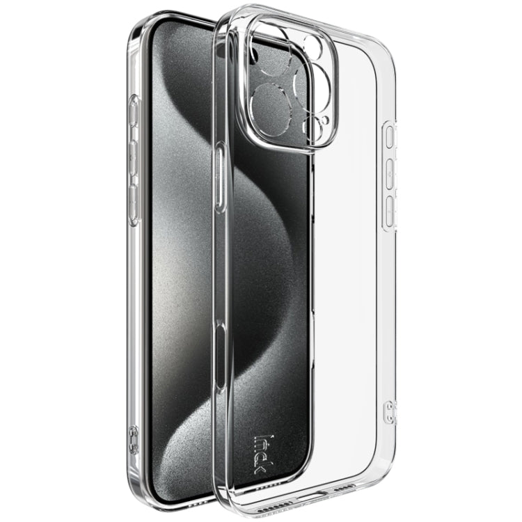For iPhone 16 Pro Max IMAK UX-5 Series Transparent TPU Phone Case - iPhone 16 Pro Max Cases by imak | Online Shopping South Africa | PMC TechLife | Buy Now Pay Later Mobicred