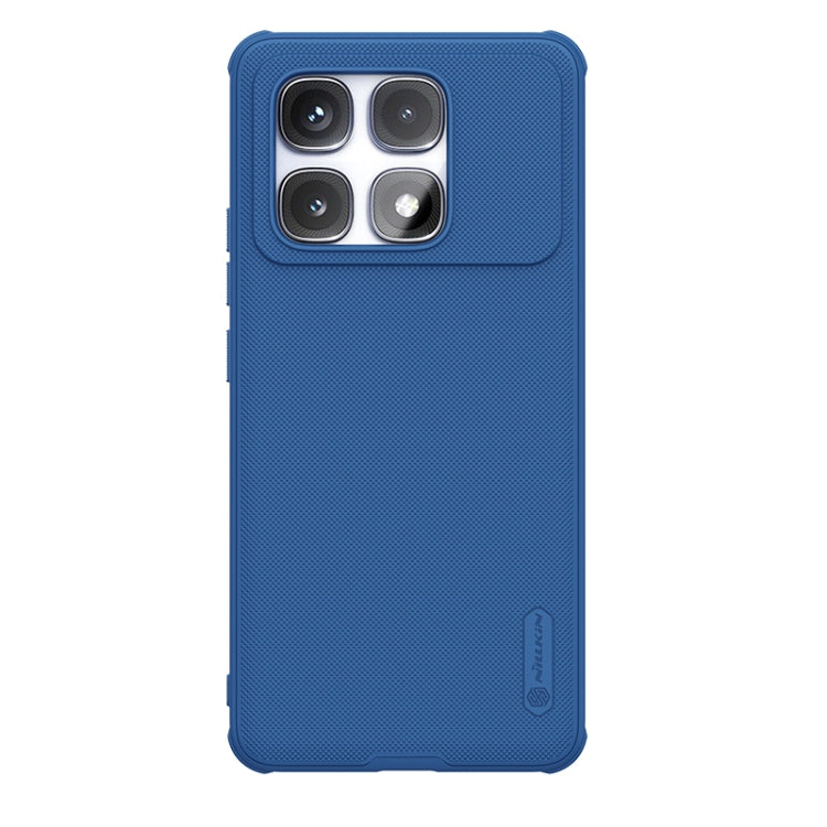 For Redmi K70 Ultra NILLKIN Frosted Shield Pro PC + TPU Phone Case(Blue) - free shipping - PMC Jewellery - Order now!