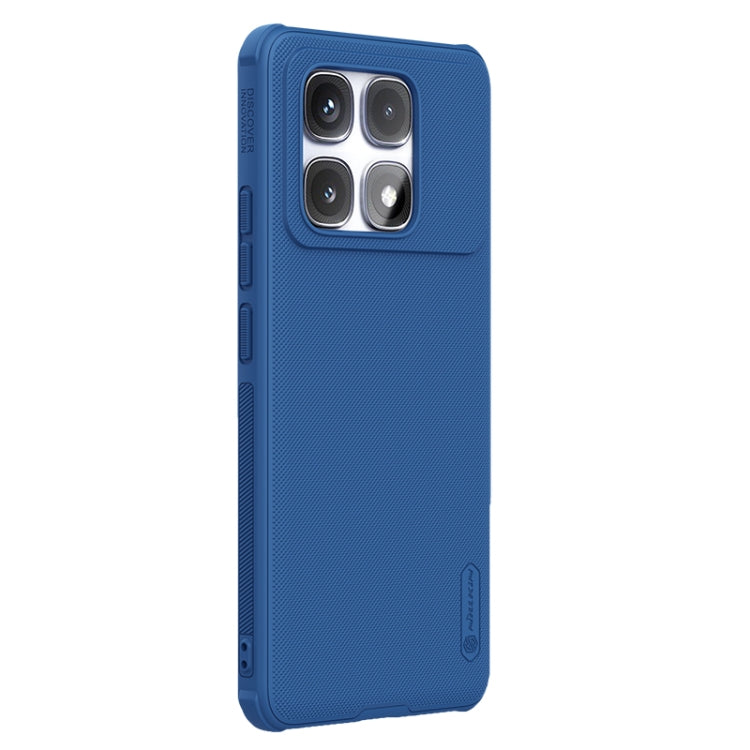 For Redmi K70 Ultra NILLKIN Frosted Shield Pro PC + TPU Phone Case(Blue) - free shipping - PMC Jewellery - Order now!
