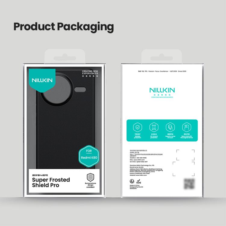 For Redmi K80 NILLKIN Frosted Shield Pro PC + TPU Phone Case(Green) - free shipping - PMc TechLife - Order now!