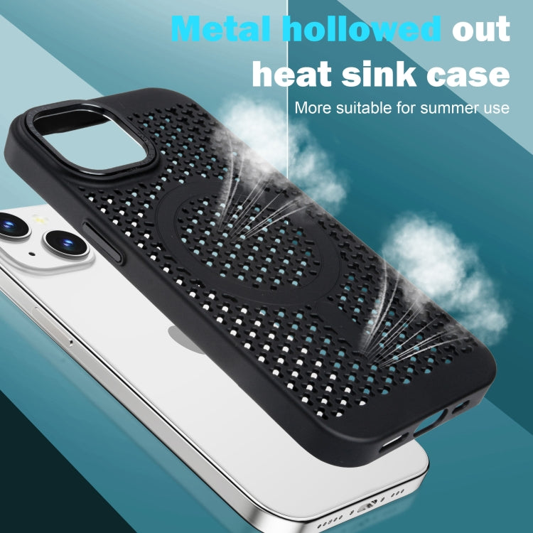 For iPhone 16 Pro Max Ice Feeling Cooling MagSafe Magnetic Phone Case(Dark Green) - iPhone 16 Pro Max Cases by PMC TechLife | Online Shopping South Africa | PMC TechLife | Buy Now Pay Later Mobicred