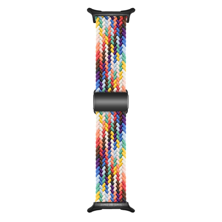 For Samsung Galaxy Watch Ultra 47mm Nylon Loop Magnetic Buckle Watch Band(Official Rainbow) - free shipping - PMC Jewellery - Order now!