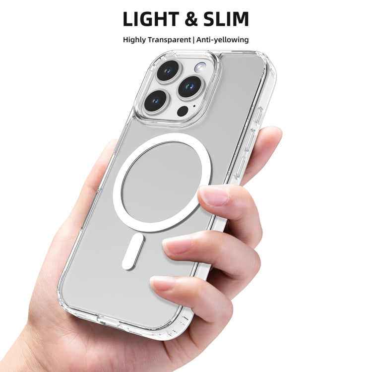 For iPhone 16 Pro Max Mutural Ice Series MagSafe Magnetic TPU Phone Case(Transparent) - iPhone 16 Pro Max Cases by Mutural | Online Shopping South Africa | PMC TechLife | Buy Now Pay Later Mobicred