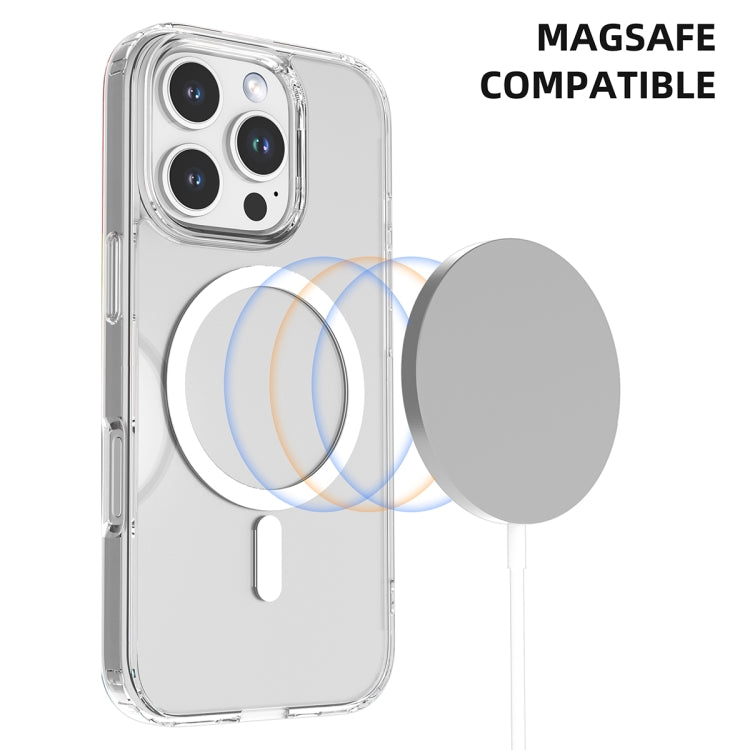 For iPhone 16 Pro Mutural Ice Series MagSafe Magnetic TPU Phone Case(Transparent) - free shipping - PMC TechLife - Order now!