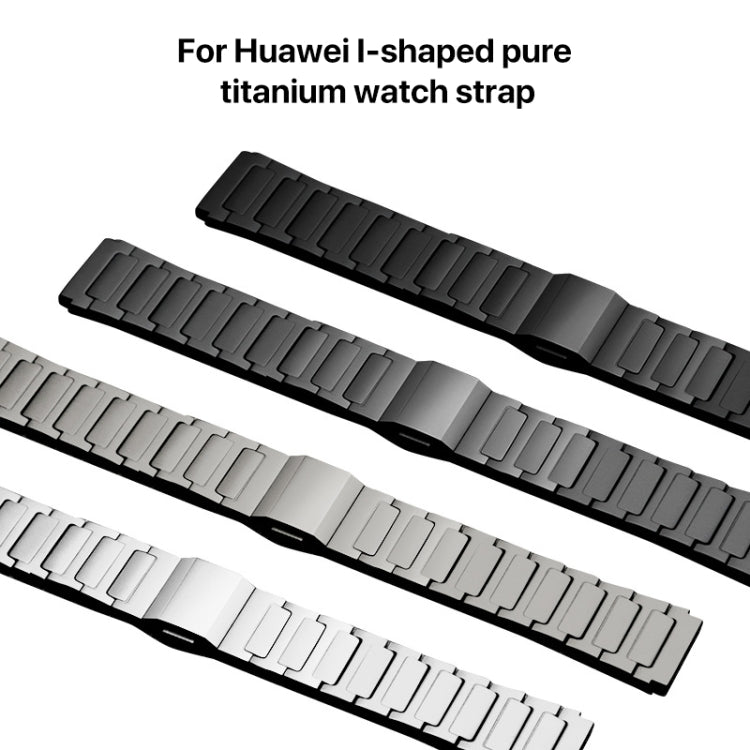 22mm I-shaped Magnetic Buckle Pure Titanium Watch Band(Titanium Gold) - free shipping - PMC TechLife - Order now!