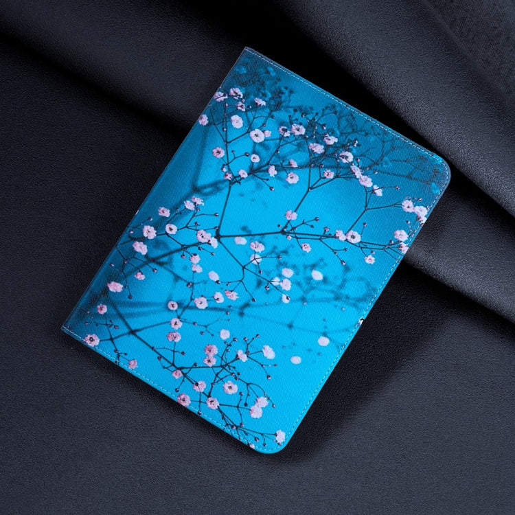 For Lenovo Tab M11 / Xiaoxin Pad 11 2024 Colored Drawing Leather Tablet Case(Plum Blossom) - Lenovo by PMC Jewellery | Online Shopping South Africa | PMC Jewellery | Buy Now Pay Later Mobicred