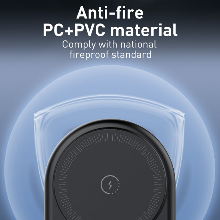 LDNIO WL02 25.5W 5 in 1 MagSafe Wireless Charger with 30cm Type-C Cable(Black) - free shipping - PMC Jewellery - Order now!