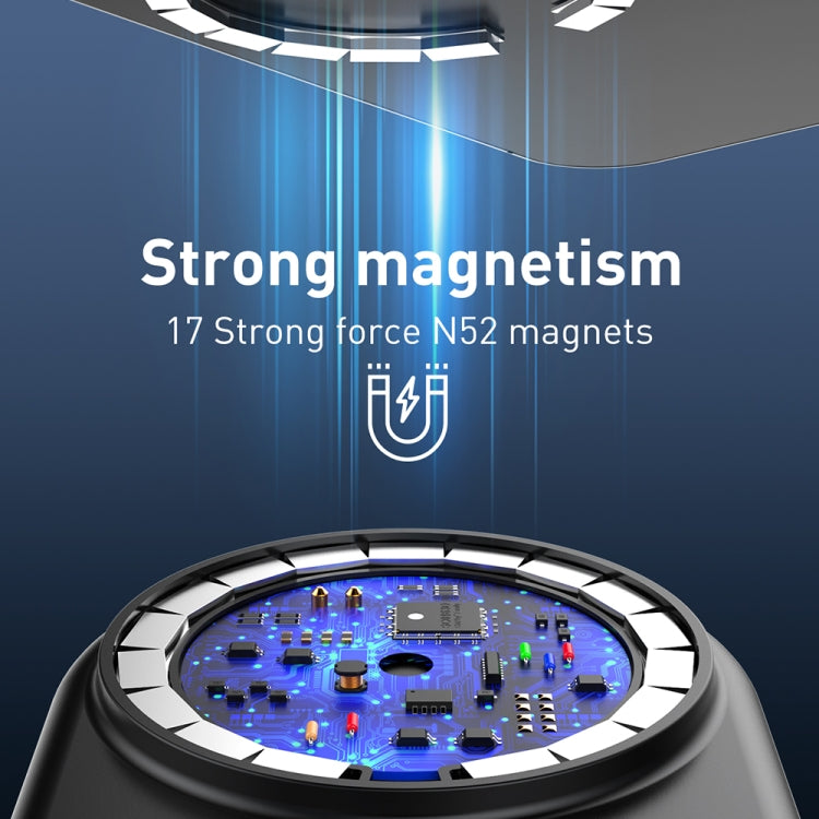 LDNIO WL02 25.5W 5 in 1 MagSafe Wireless Charger with 30cm Type-C Cable(Black) - free shipping - PMC Jewellery - Order now!