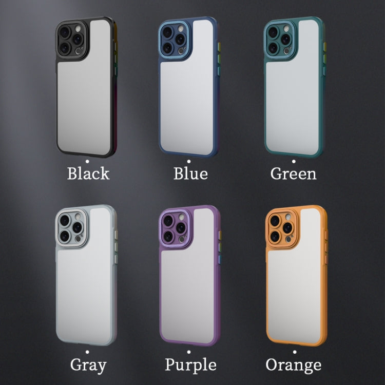 For iPhone 16 Pro Bodyguard Micro Matte PC Hybrid TPU Phone Case(Grey) - iPhone 16 Pro Cases by PMC TechLife | Online Shopping South Africa | PMC TechLife | Buy Now Pay Later Mobicred