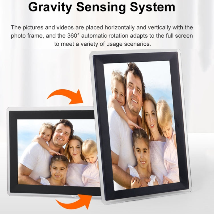15.6 inch IPS Screen Digital Cloud Photo Frame Wall Mounted LED Advertising Machine, Plug Type:AU Plug(Black) - 15 inch Above by PMC TechLife | Online Shopping South Africa | PMC TechLife | Buy Now Pay Later Mobicred