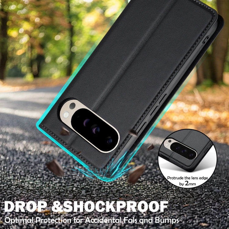 For Google Pixel 9 Pro / 9 LC.IMEEKE L1 Series Frosted Fine Texture PU Phone Case(Black) - free shipping - PMC Jewellery - Order now!