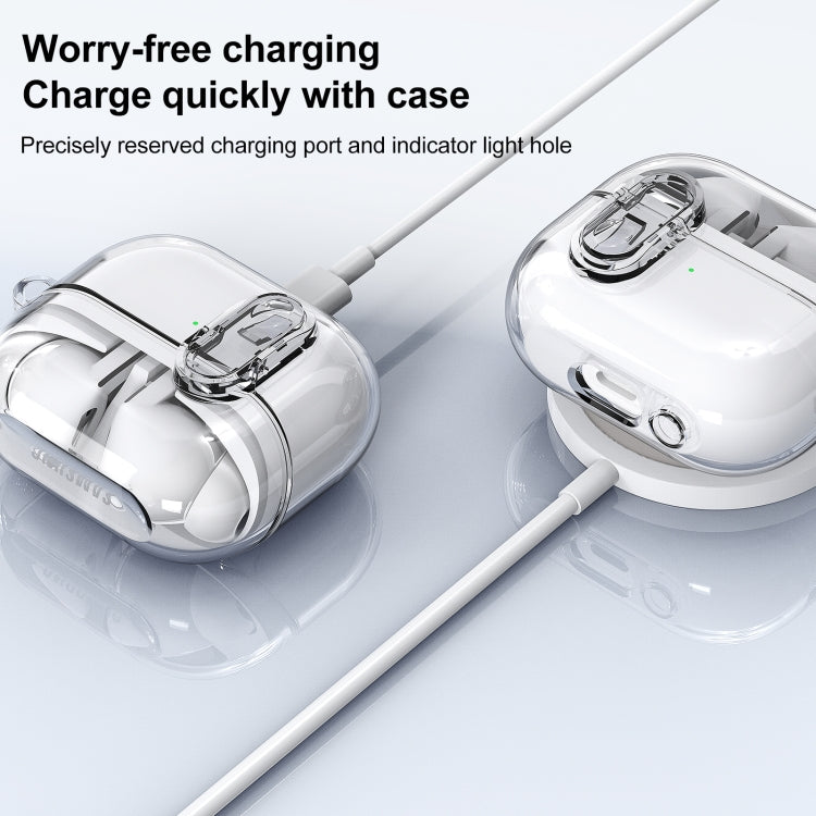 For Samsung Galaxy Buds 3 / 3 Pro Ice Crystals Shockproof Earphone Protective Case(Grey) - free shipping - PMC Jewellery - Order now!