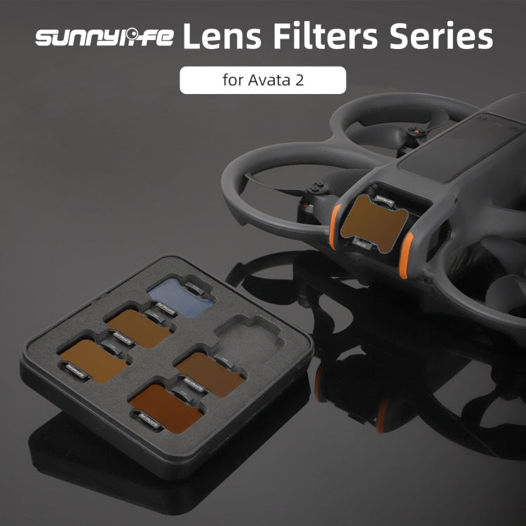 For DJI Avata 2 Sunnylife Camera Lens Filter, Filter:4 in 1 ND8/16/32/64 - free shipping - PMC TechLife - Order now!