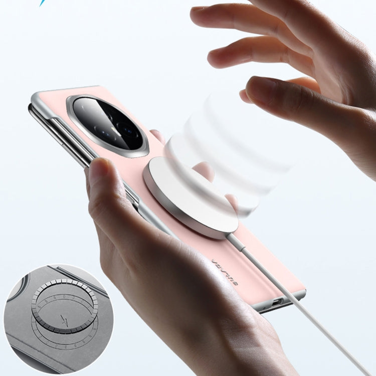 For Honor Magic V3 SULADA Skin Feel Liquid Leather Shockproof Phone Case(Purple) - free shipping - PMC TechLife - Order now!