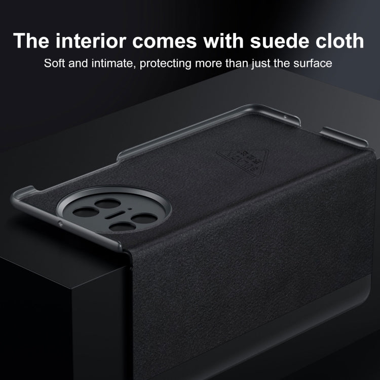 For Huawei Mate X5 / X3 SULADA Smart Series Wristband Holder Smart View Window Genuine Leather Phone Case(Black) - free shipping - PMC TechLife - Order now!