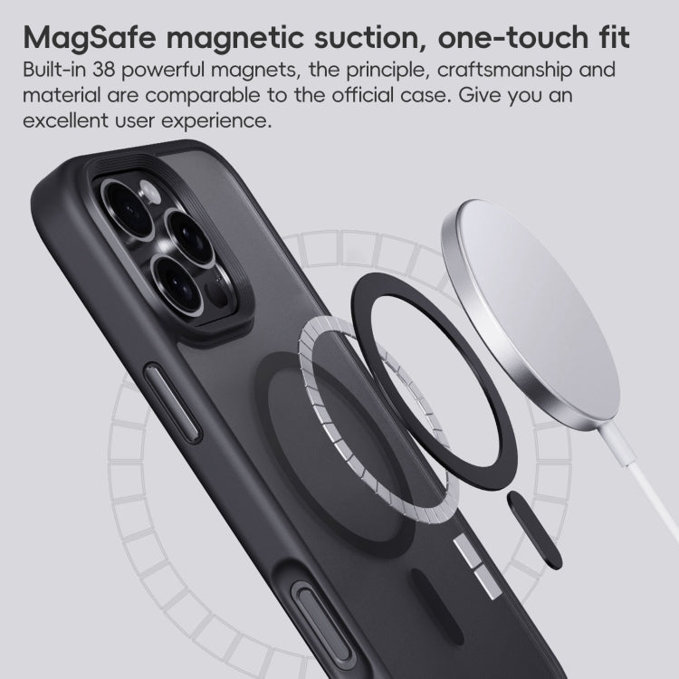 For iPhone 16 Plus Frosted MagSafe Magnetic Phone Case(Puprle) - free shipping - PMC Jewellery - Order now!