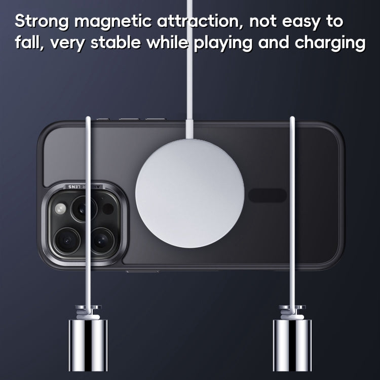 For iPhone 16 Plus Frosted MagSafe Magnetic Phone Case(Puprle) - free shipping - PMC Jewellery - Order now!