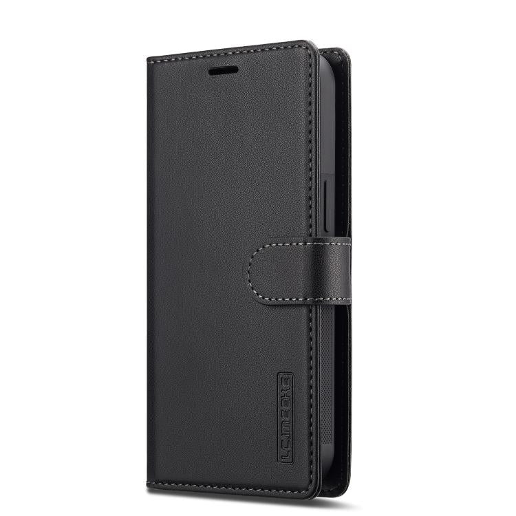 For iPhone 16e LC.IMEEKE L2 Series Detachable Magsafe PU Phone Case with Lanyard(Black) - free shipping - PMc TechLife - Order now!