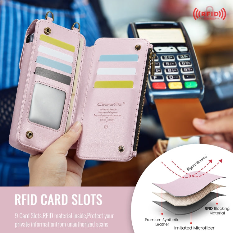 For Samsung Z Fold Series CaseMe Me50 Mini Lanyard Universal Bag(Pink) - free shipping - PMC Jewellery - Order now!