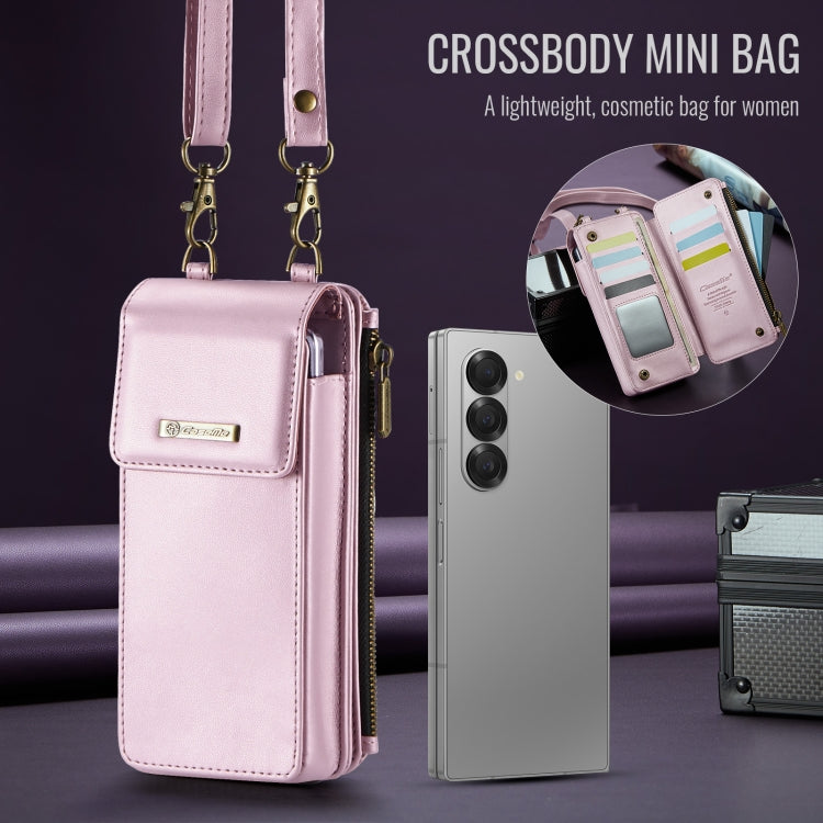 For Samsung Z Fold Series CaseMe Me50 Mini Lanyard Universal Bag(Pink) - free shipping - PMC Jewellery - Order now!