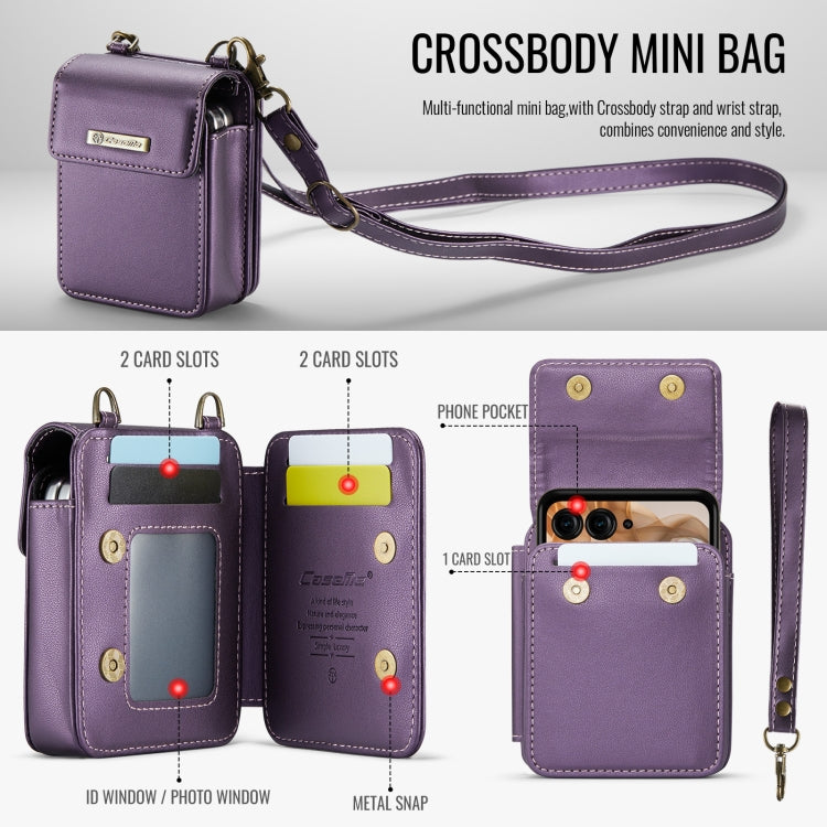 For Motorola Razr Series CaseMe Me50 Mini Lanyard Universal Bag(Purple) - free shipping - PMC Jewellery - Order now!