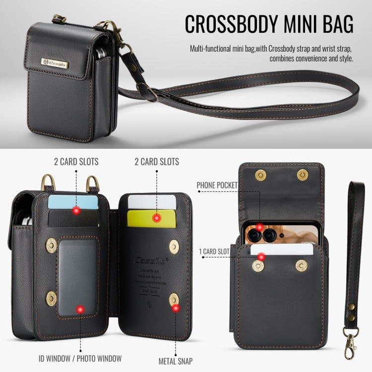 For Motorola Razr Series CaseMe Me50 Mini Lanyard Universal Bag(Black) - free shipping - PMC Jewellery - Order now!