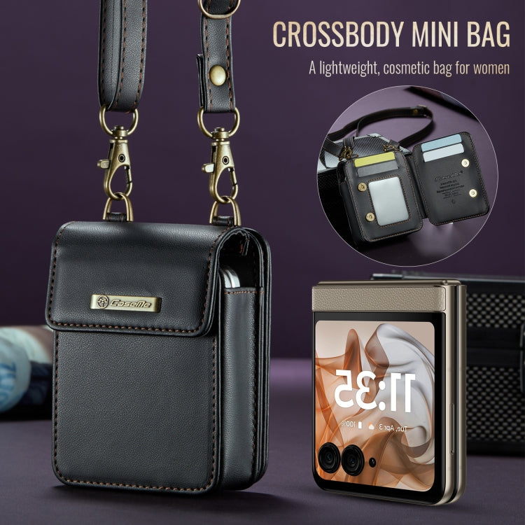 For Motorola Razr Series CaseMe Me50 Mini Lanyard Universal Bag(Black) - free shipping - PMC Jewellery - Order now!