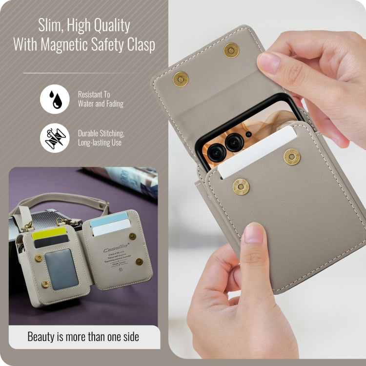 For Motorola Razr Series CaseMe Me50 Mini Lanyard Universal Bag(Khaki) - free shipping - PMC Jewellery - Order now!