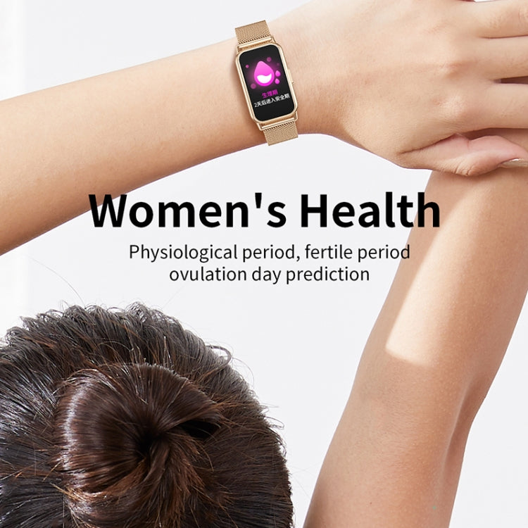 CY22 1.47 inch Steel Strap IP67 Waterproof Smart Watch, Support Heart Rate / Blood Pressure(Gold) - Smart Watches by PMC TechLife | Online Shopping South Africa | PMC TechLife | Buy Now Pay Later Mobicred