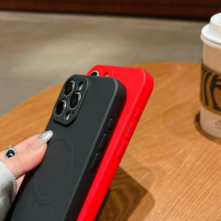 For iPhone 16 Plus Solid Color Liquid Silicone MagSafe Magnetic Phone Case(Lilac Purple) - iPhone 16 Plus Cases by PMC Jewellery | Online Shopping South Africa | PMC Jewellery | Buy Now Pay Later Mobicred