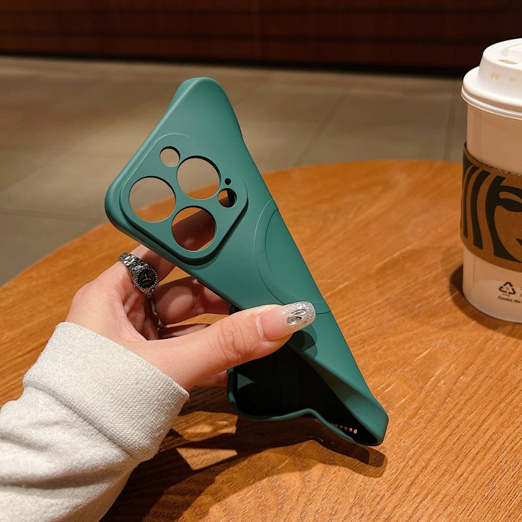 For iPhone 16e Solid Color Liquid Silicone MagSafe Magnetic Phone Case(Lavender Grey) - iPhone 16e Cases by PMC TechLife | Online Shopping South Africa | PMC TechLife | Buy Now Pay Later Mobicred