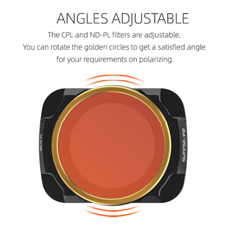 Sunnylife AIR2-FI9282 For DJI Mavic Air 2 ND32-PL Coating Film Lens Filter - Lens Filter by PMC TechLife | Online Shopping South Africa | PMC TechLife | Buy Now Pay Later Mobicred