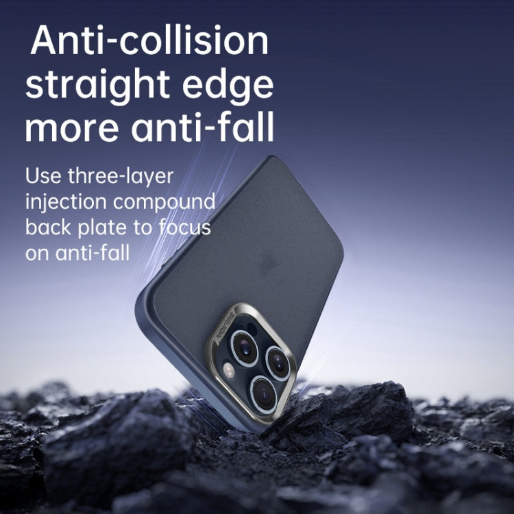 For iPhone 16 SULADA Skin Feel Matte Shockproof Phone Case(Grey) - free shipping - PMC Jewellery - Order now!