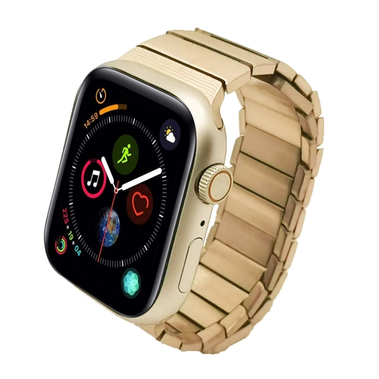 For Apple Watch Series 4 40mm Single Bead Magnetic Stainless Steel Watch Band(Rose Gold) - free shipping - PMc TechLife - Order now!