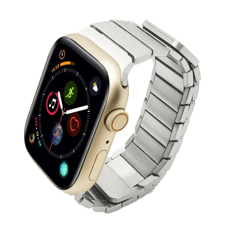 For Apple Watch Series 4 40mm Single Bead Magnetic Stainless Steel Watch Band(Silver) - free shipping - PMc TechLife - Order now!