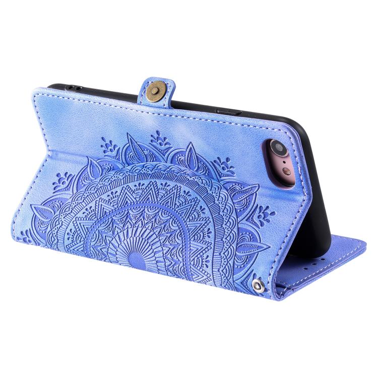 For iPhone 16e Skin Feel Totem Embossed Leather Phone Case(Purple) - iPhone 16e Cases by PMC TechLife | Online Shopping South Africa | PMC TechLife | Buy Now Pay Later Mobicred
