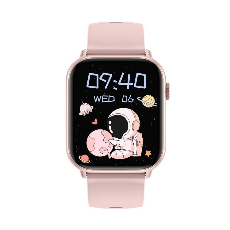 HD15 1.75 inch Silicone Strap IP68 Waterproof Smart Watch, Support Sedentary Reminder / Sleep Monitoring(Pink) - Smart Watches by PMC TechLife | Online Shopping South Africa | PMC TechLife | Buy Now Pay Later Mobicred