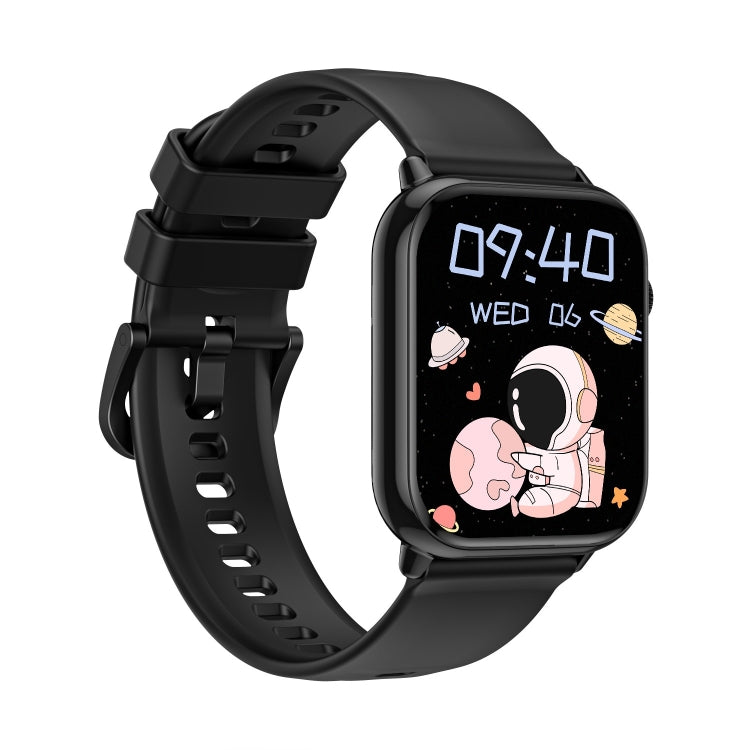 HD15 1.75 inch Silicone Strap IP68 Waterproof Smart Watch, Support Sedentary Reminder / Sleep Monitoring(Black) - Smart Watches by PMC TechLife | Online Shopping South Africa | PMC TechLife | Buy Now Pay Later Mobicred
