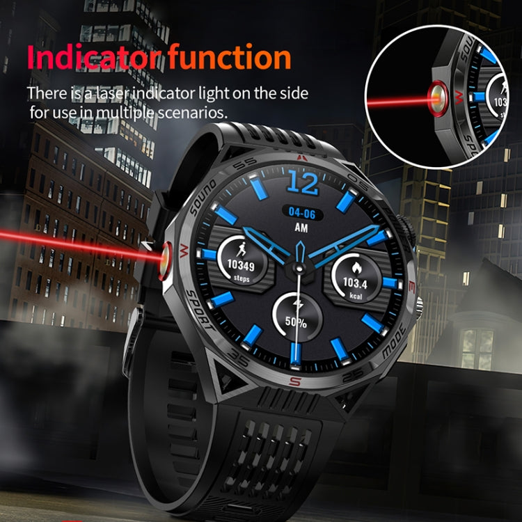 HT28 1.85 inch Silicone Strap IP68 Waterproof Smart Watch, Support Sleep Monitoring(Black) - Smart Watches by PMC TechLife | Online Shopping South Africa | PMC TechLife | Buy Now Pay Later Mobicred
