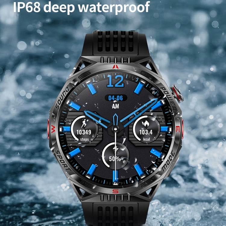 HT28 1.85 inch Silicone Strap IP68 Waterproof Smart Watch, Support Sleep Monitoring(Blue) - Smart Watches by PMC TechLife | Online Shopping South Africa | PMC TechLife | Buy Now Pay Later Mobicred