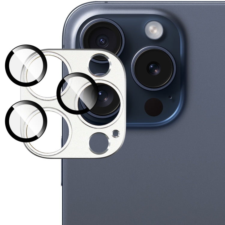For iPhone 16 Pro / 16 Pro Max IMAK Metal Armor Premium Camera Protector Film(Silver) - free shipping - PMC Jewellery - Order now!