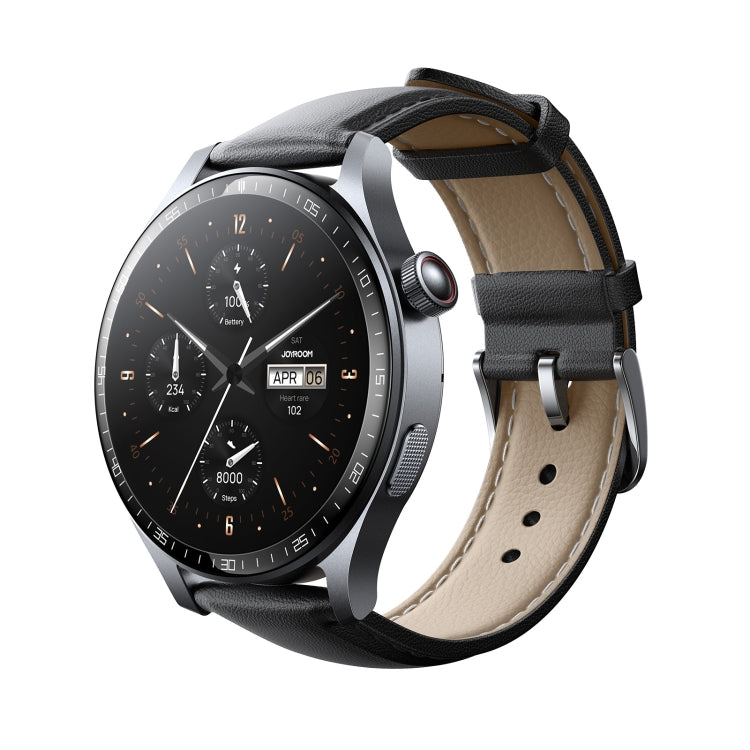 JOYROOM JR-FC2 Pro Classic Series Smart Watch, 1.46 inch Screen, Support BT Call / Heart Rate / Blood Oxygen(Space Grey) - free shipping - PMC TechLife - Order now!