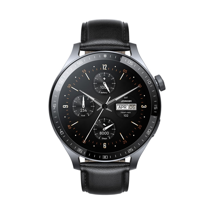 JOYROOM JR-FC2 Pro Classic Series Smart Watch, 1.46 inch Screen, Support BT Call / Heart Rate / Blood Oxygen(Space Grey) - free shipping - PMC TechLife - Order now!