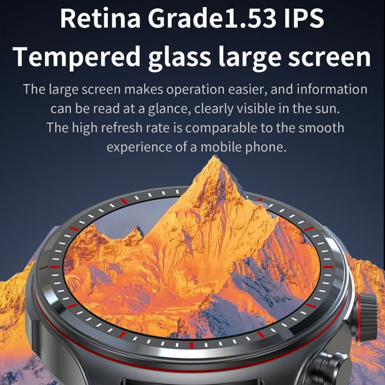 LC19 1.53 inch 2 in 1 Bluetooth Earphone IP67 Waterproof Smart Watch, Support Sleep Monitoring(Black) - Smart Watches by PMC TechLife | Online Shopping South Africa | PMC TechLife | Buy Now Pay Later Mobicred